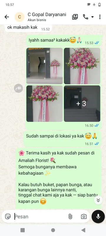 Pengiriman Karangan Bunga Pecangaan Kulon Pecangaan