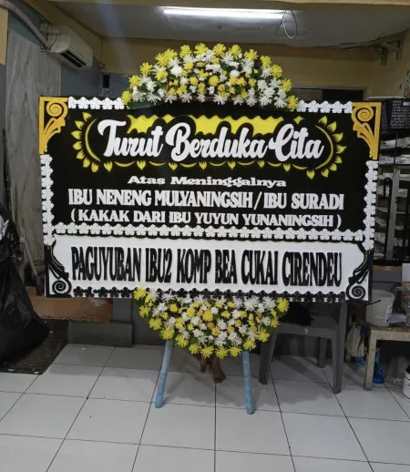 Papan Bunga Duka Pecangaan Kulon Pecangaan