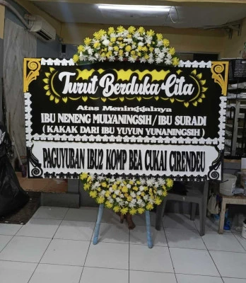 Papan Bunga di Pecangaan Kulon Pecangaan